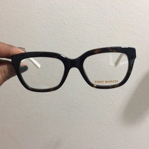 Tory Burch clear lense glasses
